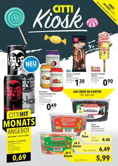 CITTI Markt Kioskwerbung ab 12.08.2026 gültig
