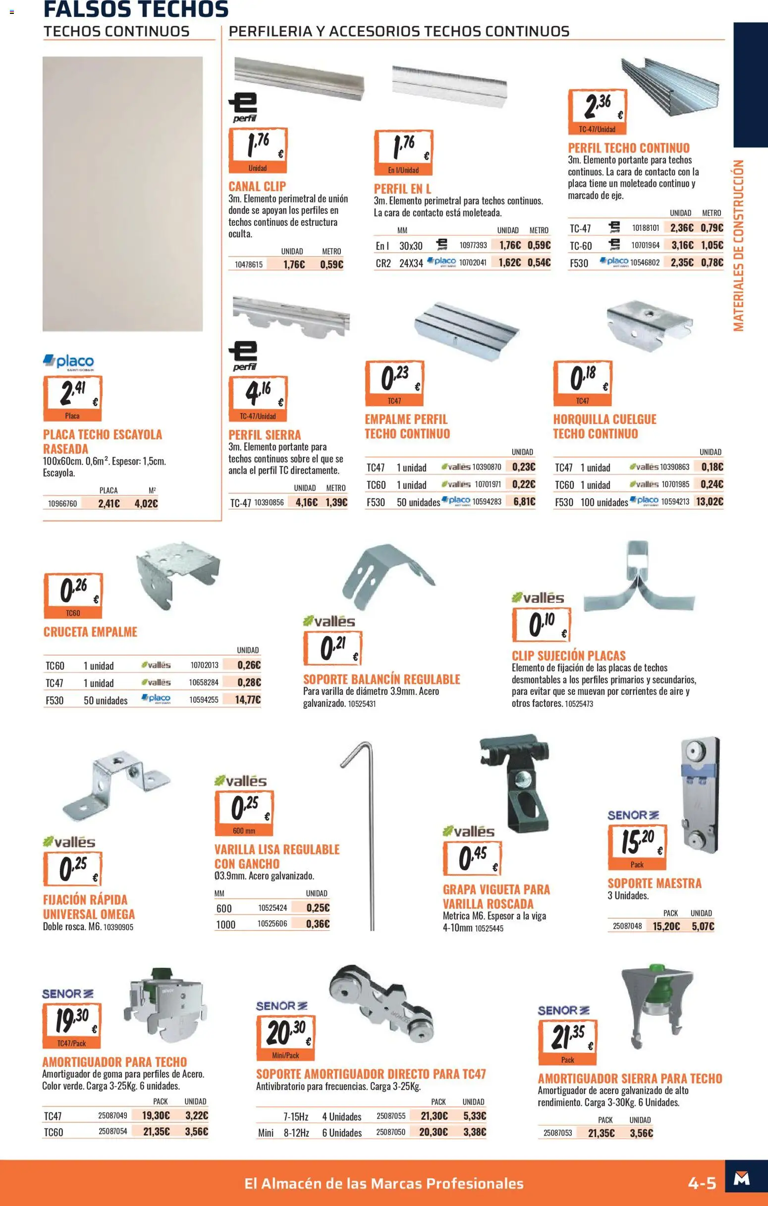 Obramat - Reformas Otono Imprenta Almacenes 38 Pamplona 2026 │ válido desde el 09/10/2026 | Página: 5 | Productos: Horquilla, Omega