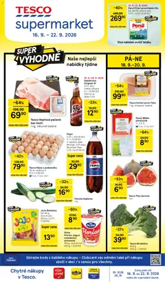 Náhled letáku Tesco leták - Supermarket od 16.09.2026