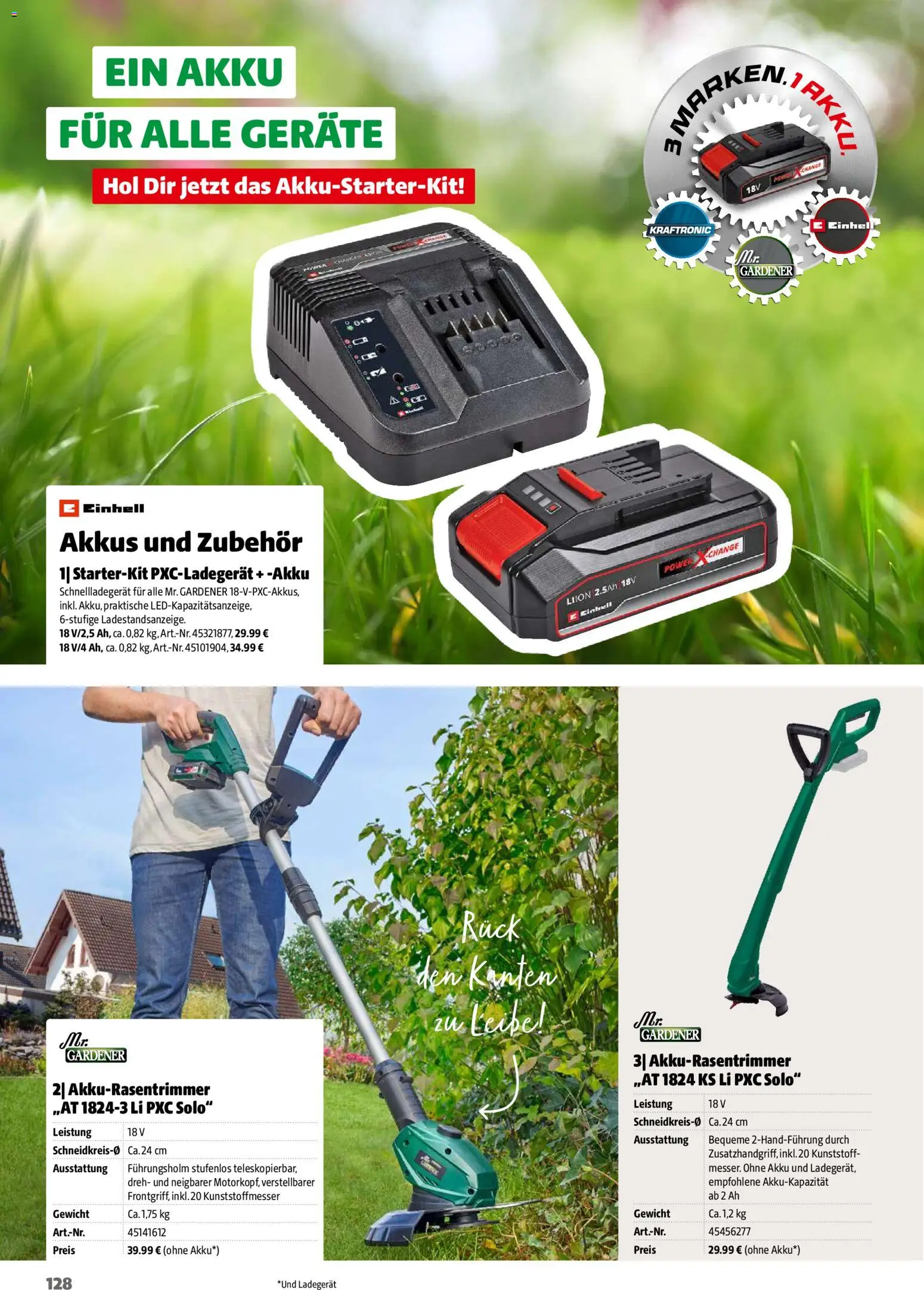 Hagebau Gartenjahr gültig ab 13.03.2026 | Seite: 128 | Produkte: Gewicht