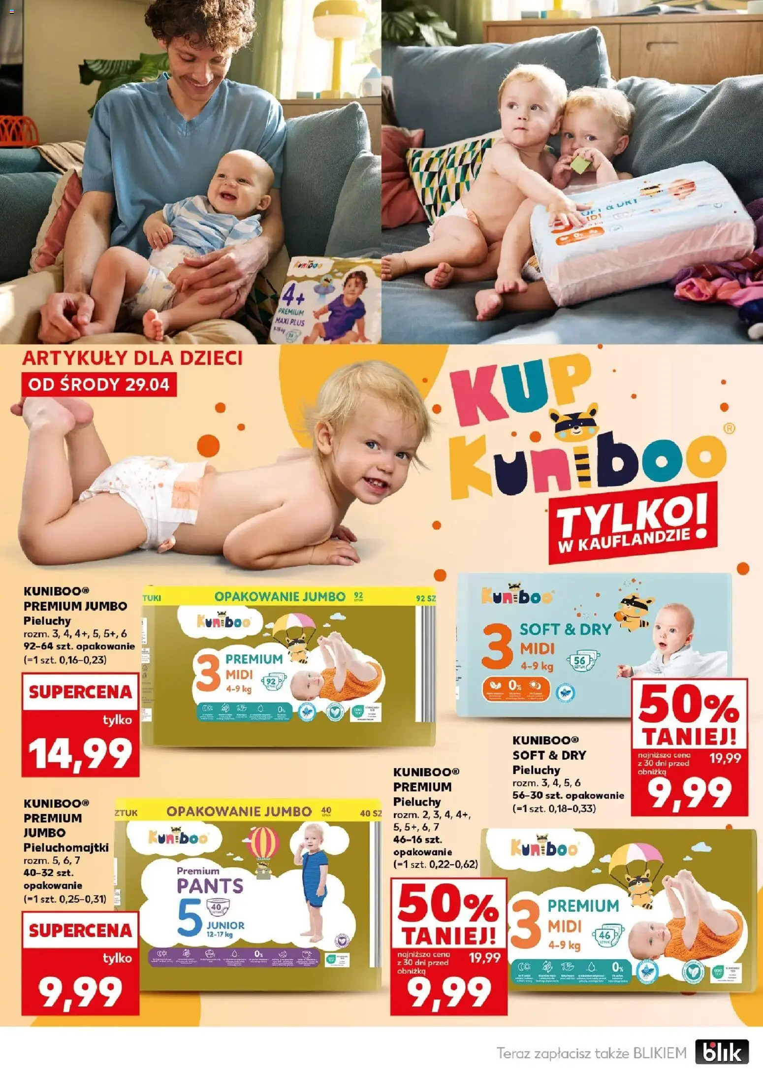 Kaufland gazetka - Mocny start od 04.05.2026 | Strona: 26 | Produkty: Pieluchomajtki