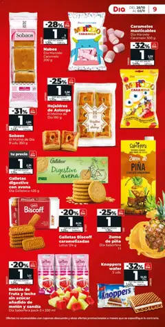 Vista previa Zumo de piña Dia Saborfera, Zumo de piña Dia Saborfera válido desde el 28/10/2026 | Página: 9