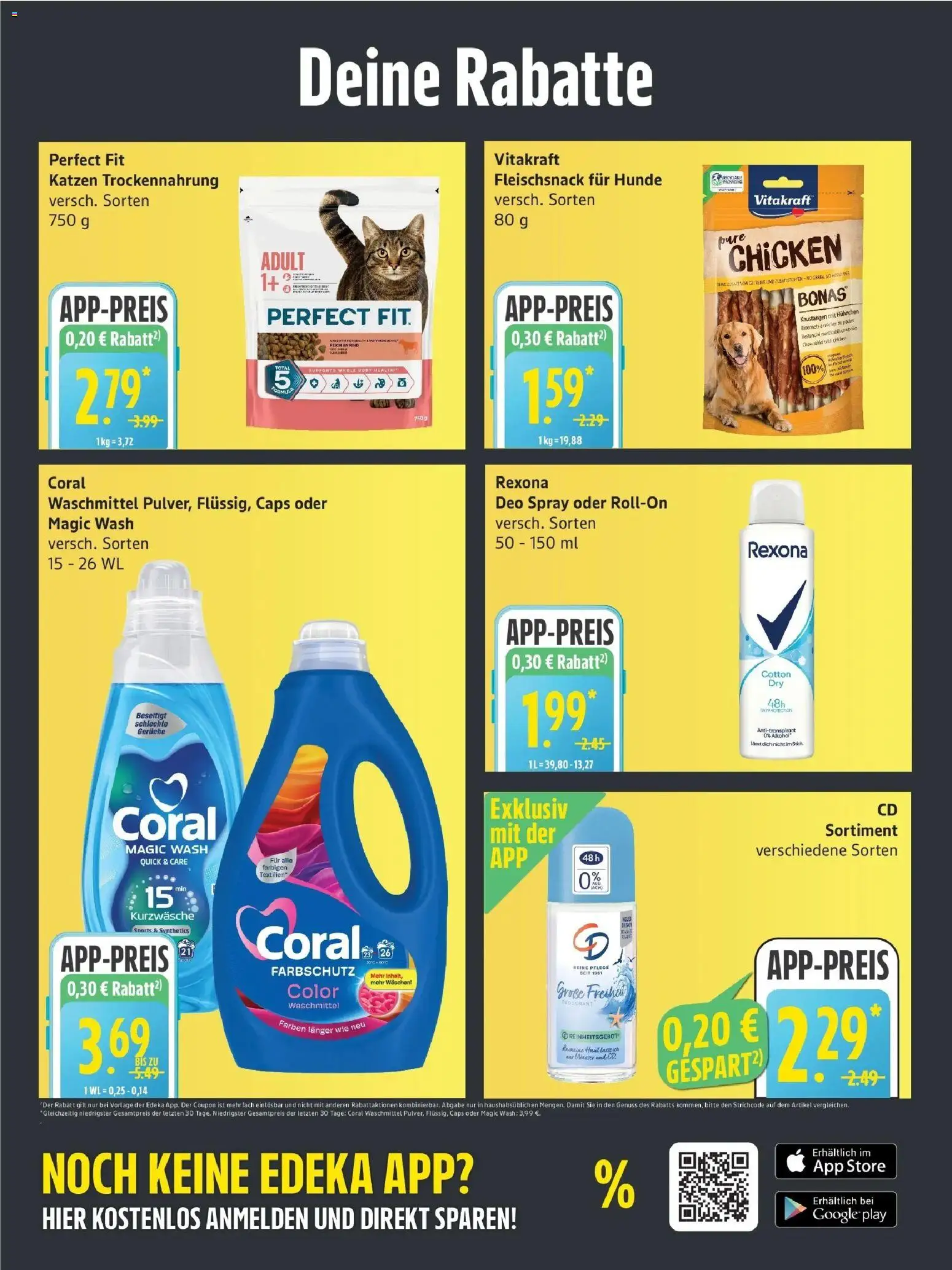 Edeka Prospekt Schleswig (ab 12.10.2026) » Angebote Online | Seite: 5 | Produkte: Coral, Coral waschmittel, Antitranspirant, Wasser