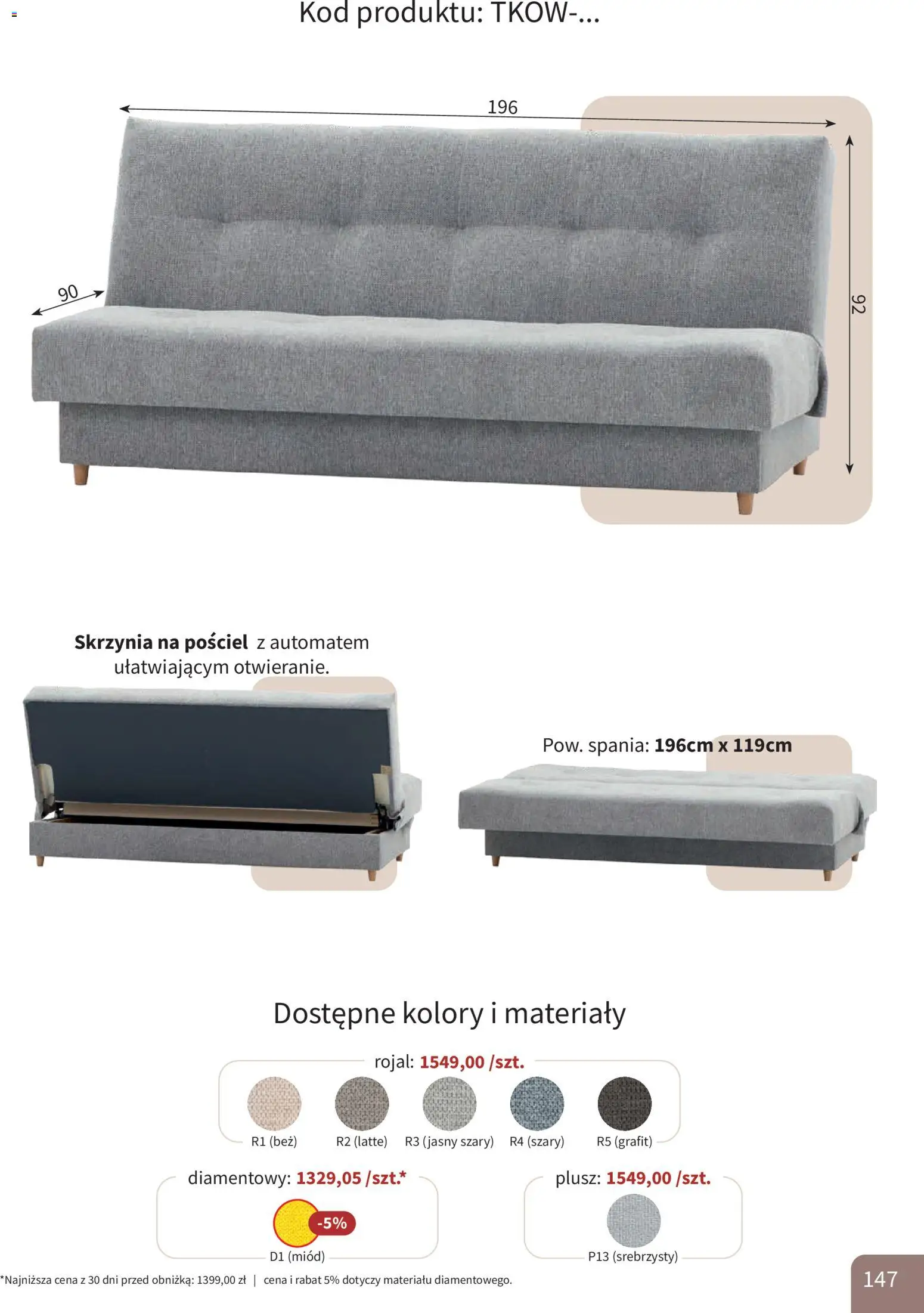Bodzio Katalog od 01.08.2026 | Strona: 147 | Produkty: Pościel, Miód