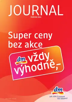 Náhled letáku dm drogerie leták od 04.06.2026