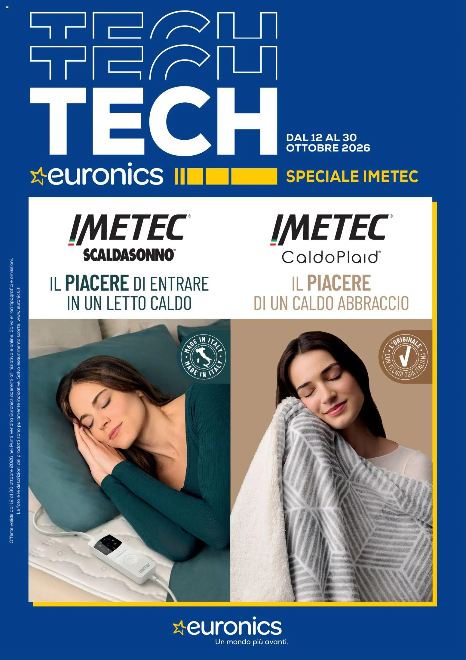 Volantino Euronics del 12/10/2026 | Pagina: 1 | Prodotti: Letto