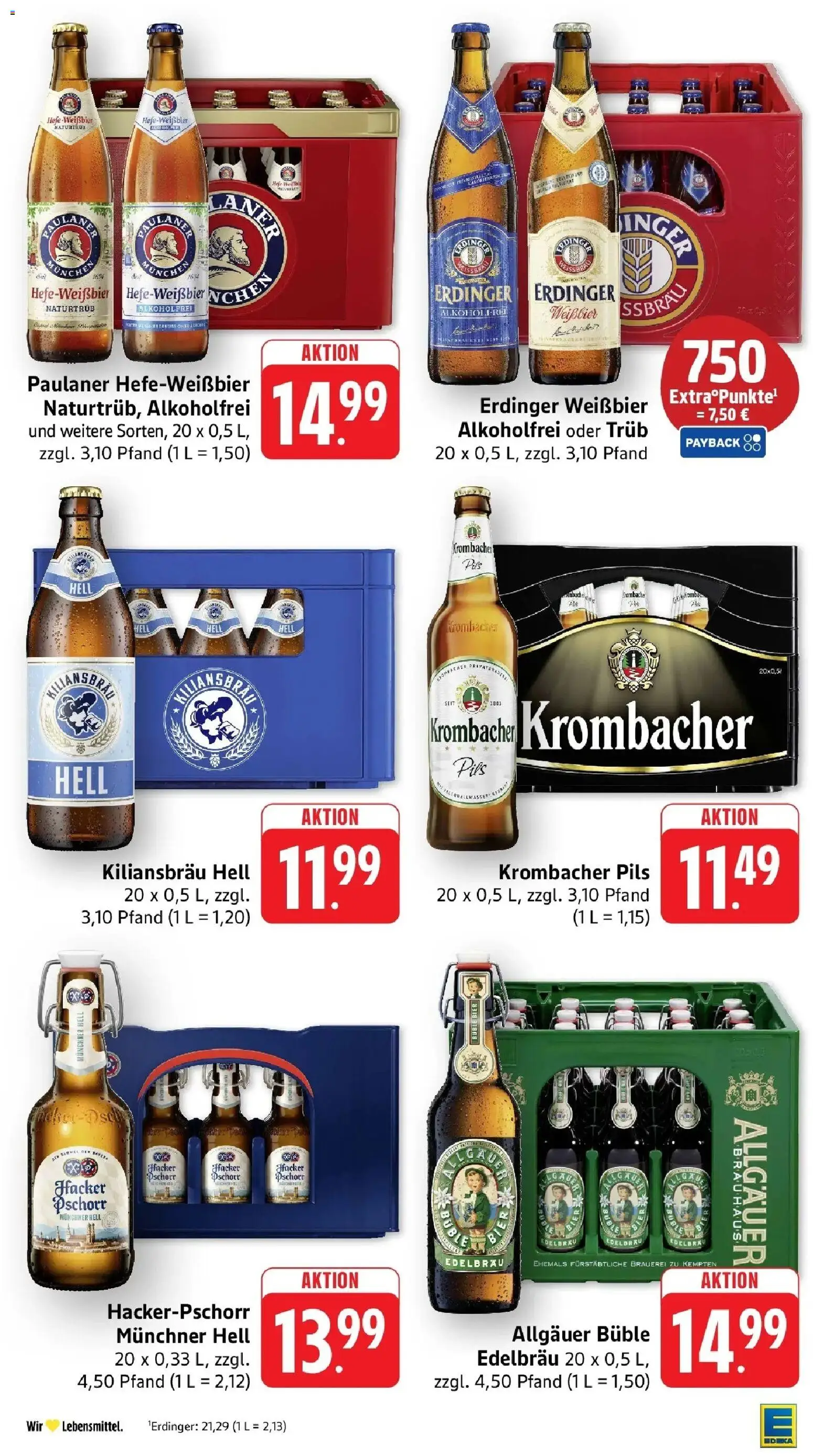 Edeka prospekt Möglingen – gültig ab 17.05.2026 | Seite: 41 | Produkte: Weißbier, Hefe weissbier, Krombacher, Paulaner