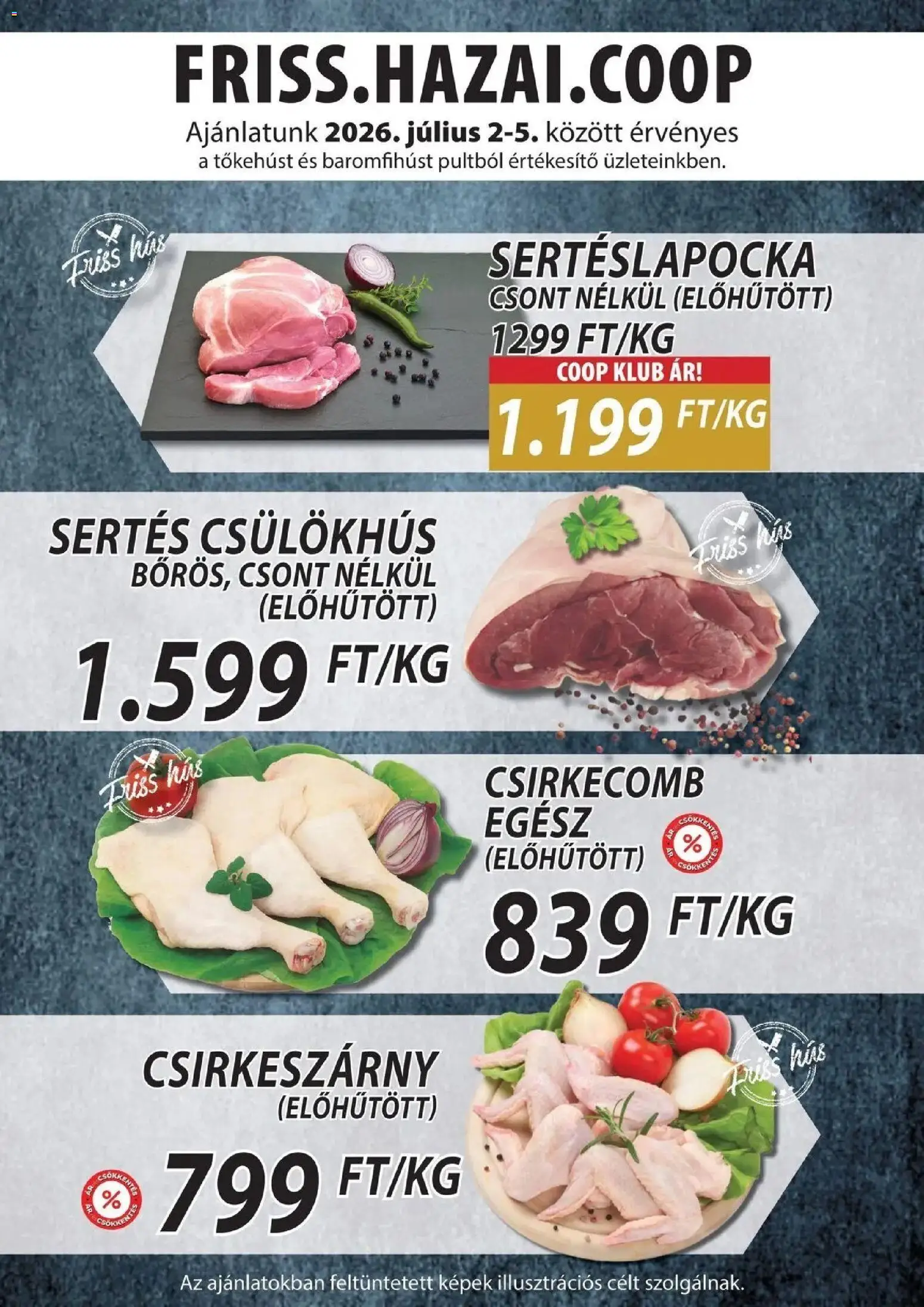 COOP Szolnok akciós ujság - amely érvényes a következő dátumtól: 2026.07.02. | Oldal: 4