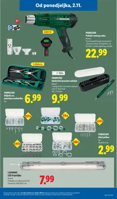 LIVARNO LED Svjetiljka, Komad. Prikladna za vlažne prostorije. Dimenzije: 68x6.6x6.3 cm - Pregled kataloga iz trgovine Lidl, vrijedi od 02.11.2026 | Stranica: 31