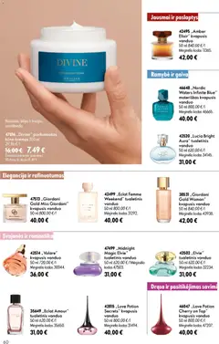 Oriflame leidinys galioja nuo 2026.07.15 | Puslapis: 60 | Prekių: Kvapusis vanduo, Tualetinis vanduo, Kremas, Kūno kremas