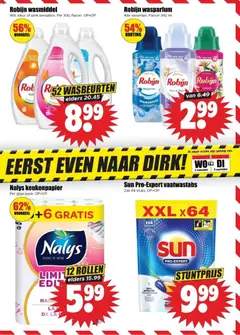 Dirk folder week 36 - Voorbeeld van een folder van Dirk, geldig van 02-09-2026 | Pagina: 18 | Producten: Robijn, Keukenpapier, Capsules, Zak