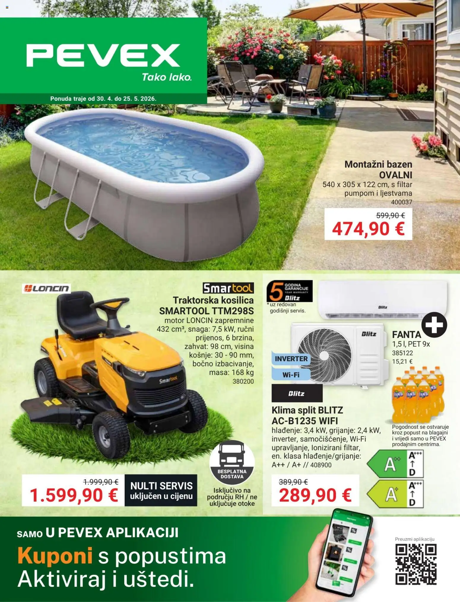 Pevex katalog | vrijedi od 30.04.2026 | Stranica: 1