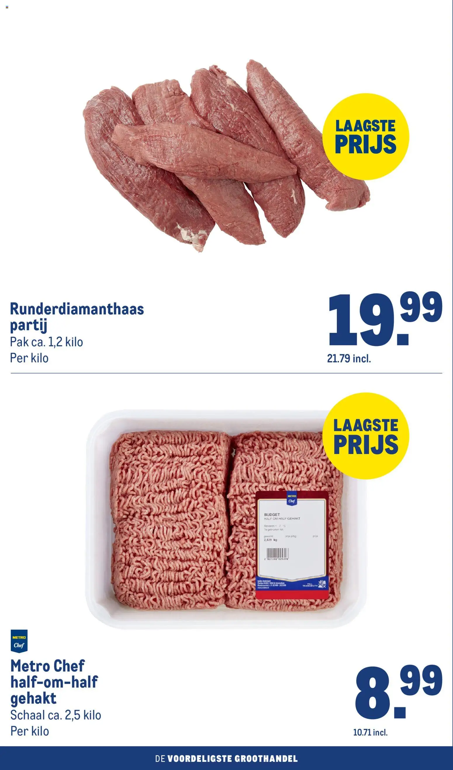 {H1} | Pagina: 8 | Producten: Schaal, Gehakt, Gewicht