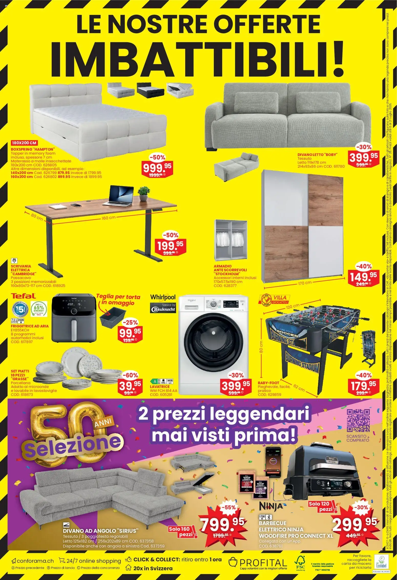 Conforama aktionen IT – gültig ab 08.07.2026 | Seite: 12 | Produkte: Topper