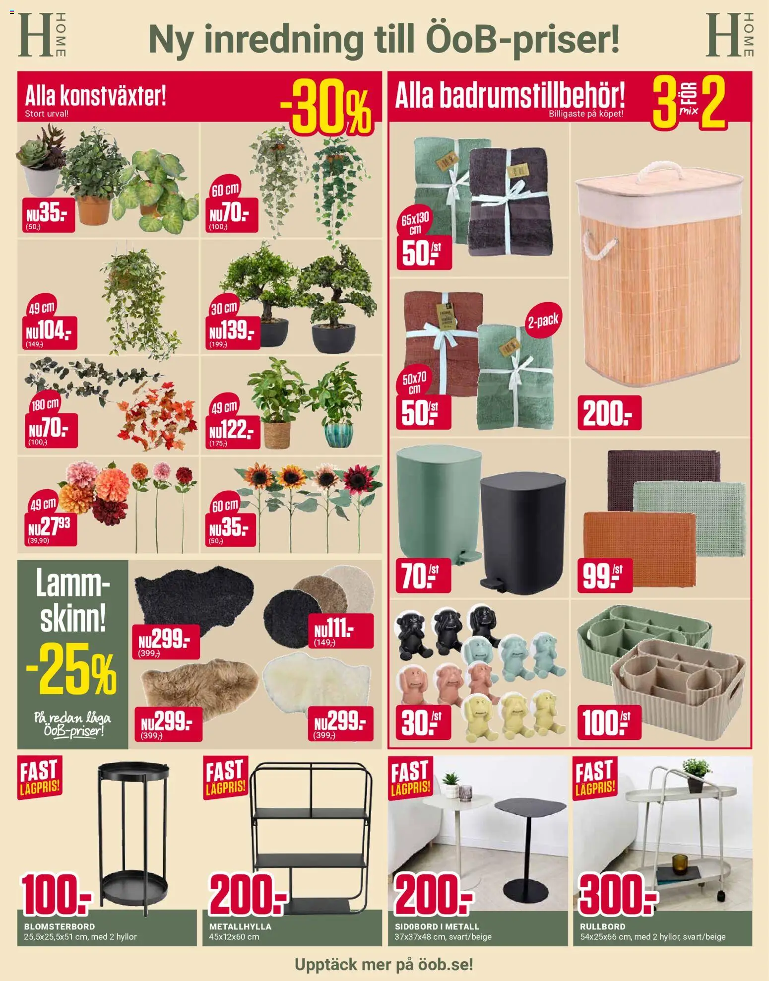 ÖoB reklamblad aktuell från 17/08/2026 | Sida: 4 | Produkter: Metallhylla