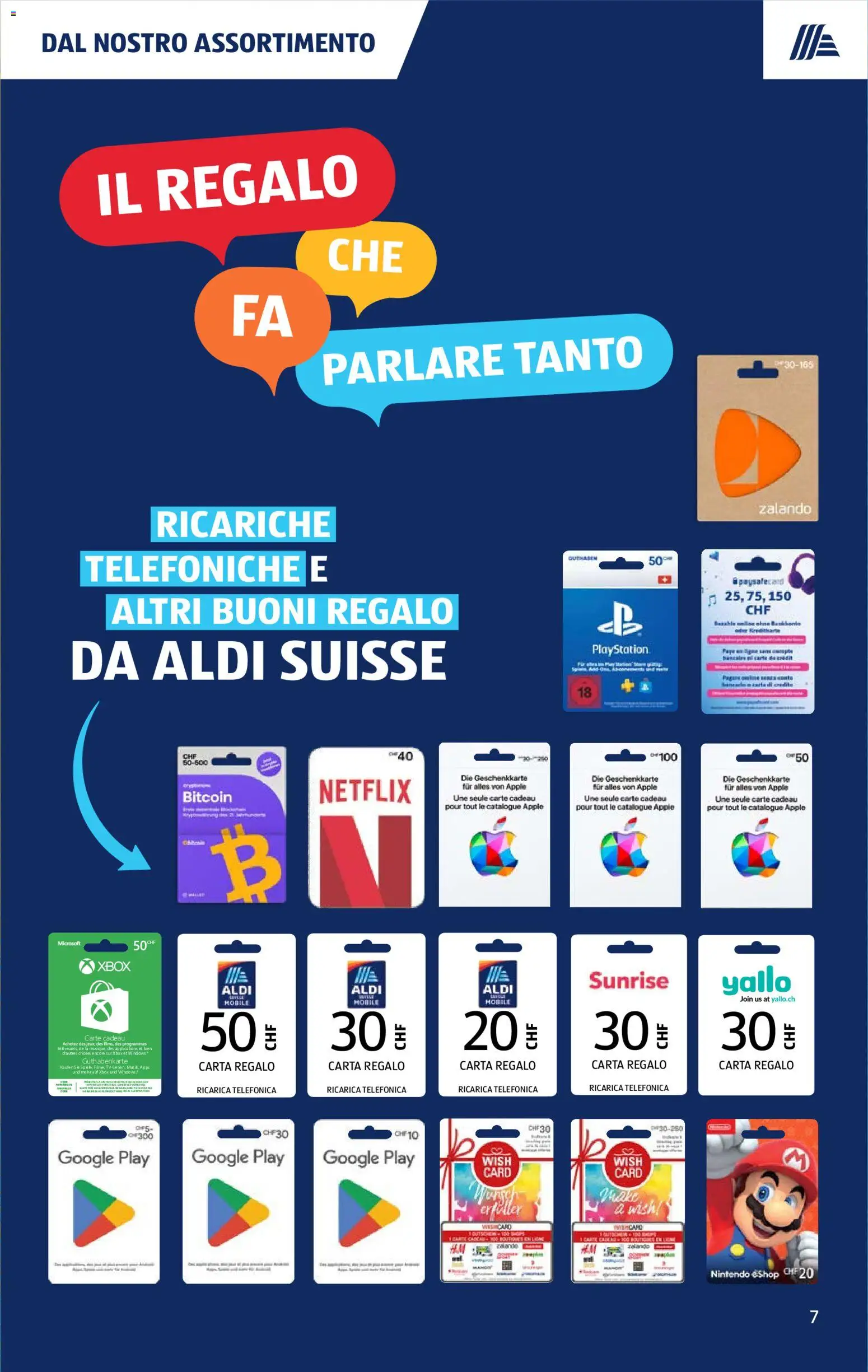 Aldi aktionen IT – gültig ab 01.10.2026 | Seite: 7 | Produkte: Playstation, Apple, Xbox