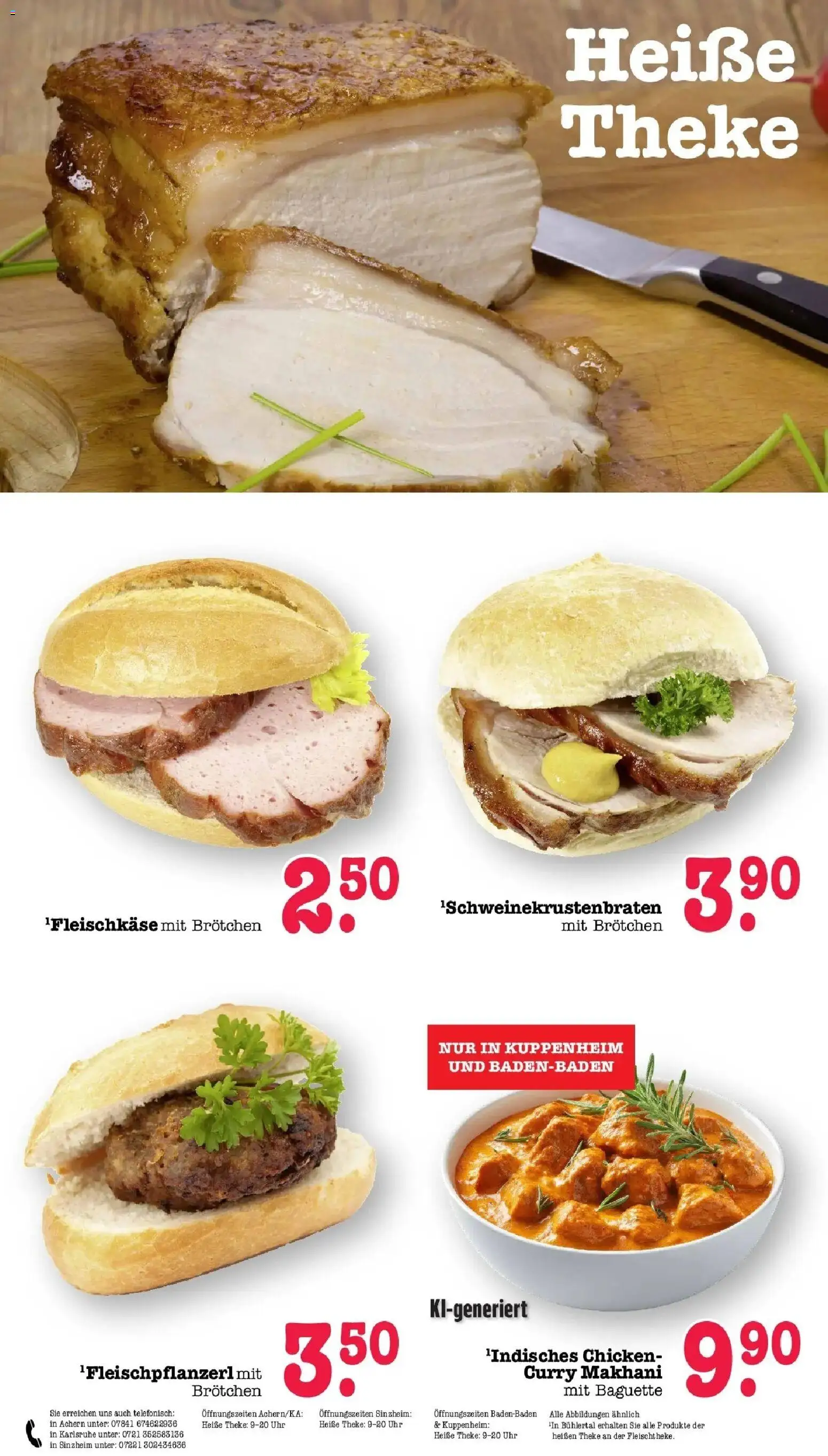 E center Prospekt Karlsruhe (ab 24.08.2026) zum Blättern | Seite: 15 | Produkte: Theke, Baguette, Uhr
