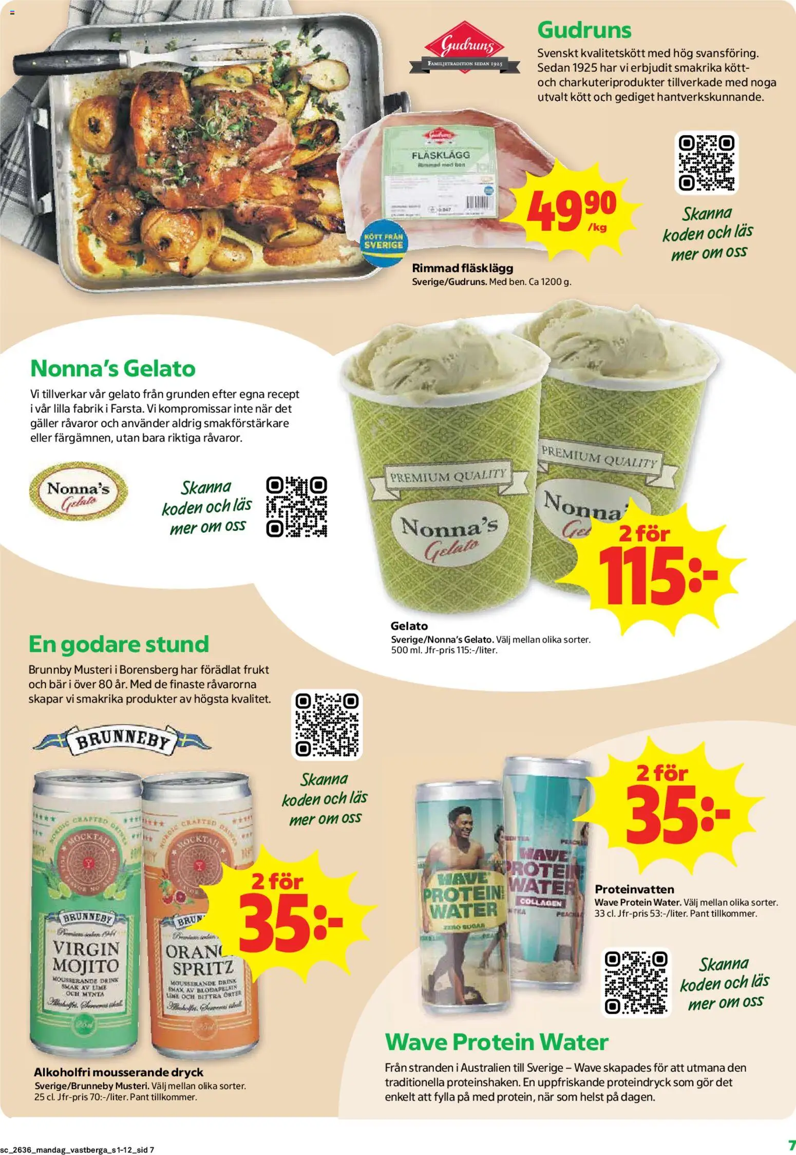 Coop Forum reklamblad aktuell från 31/08/2026 | Sida: 7 | Produkter: Frukt, Ben, Kött, Lime