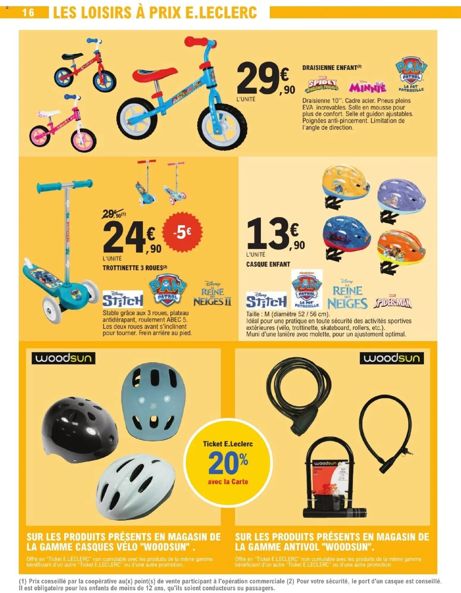 {H1} | Page: 16 | Produits: Vélo, Pneus, Poignées, Cadre