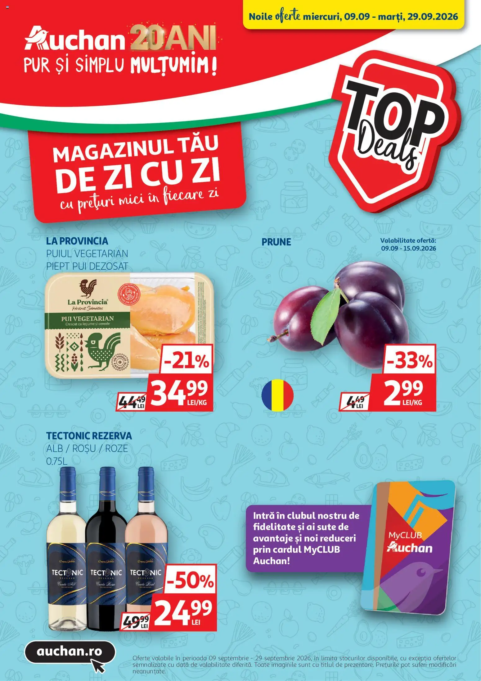 Noul catalog Auchan – valabil de la 09.09.2026 | Pagină: 1