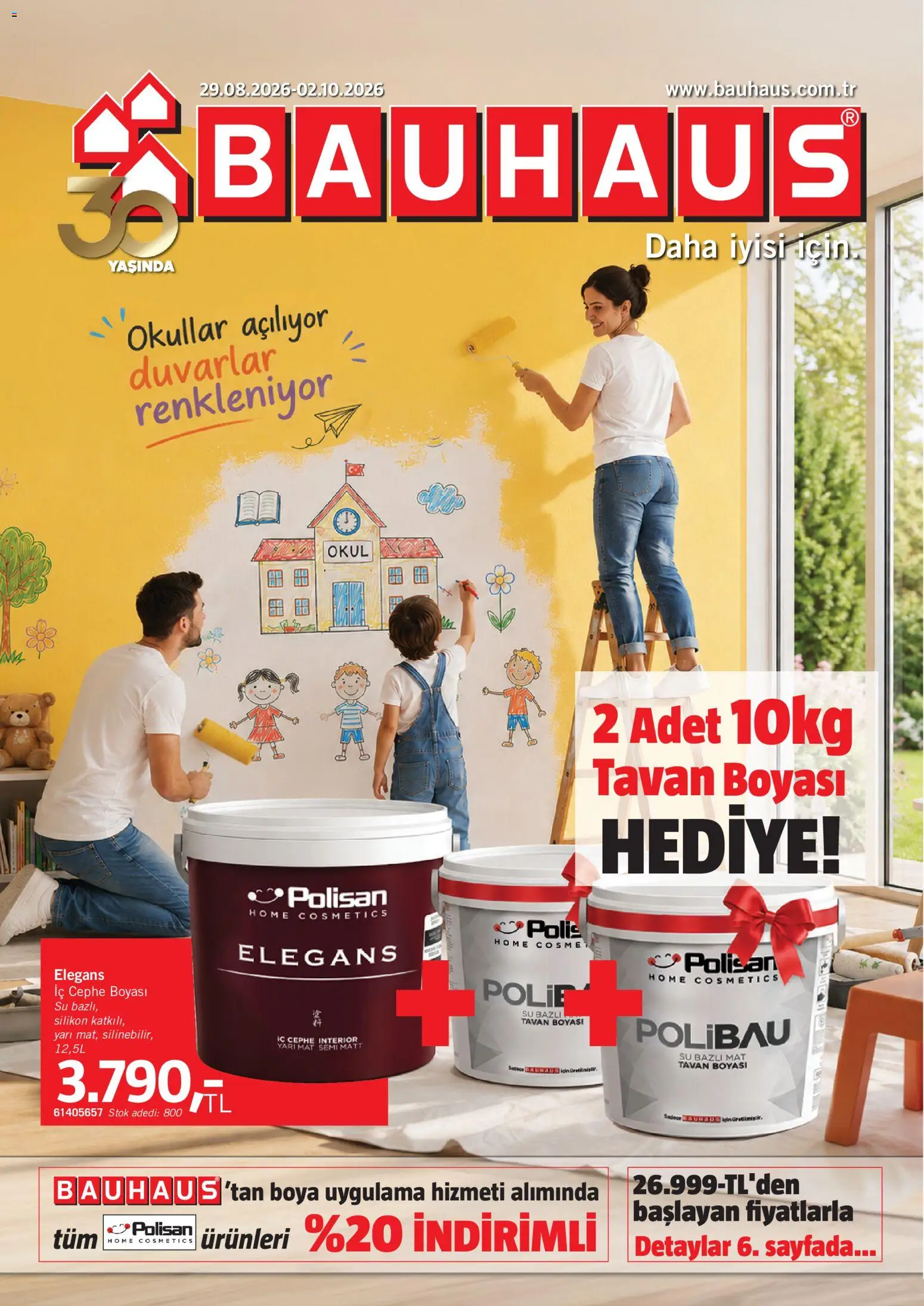 Bauhaus Katalog - 29 Ağustos 2026 tarihinden itibaren geçerlidir | Sayfa: 1 | Ürünler: Su