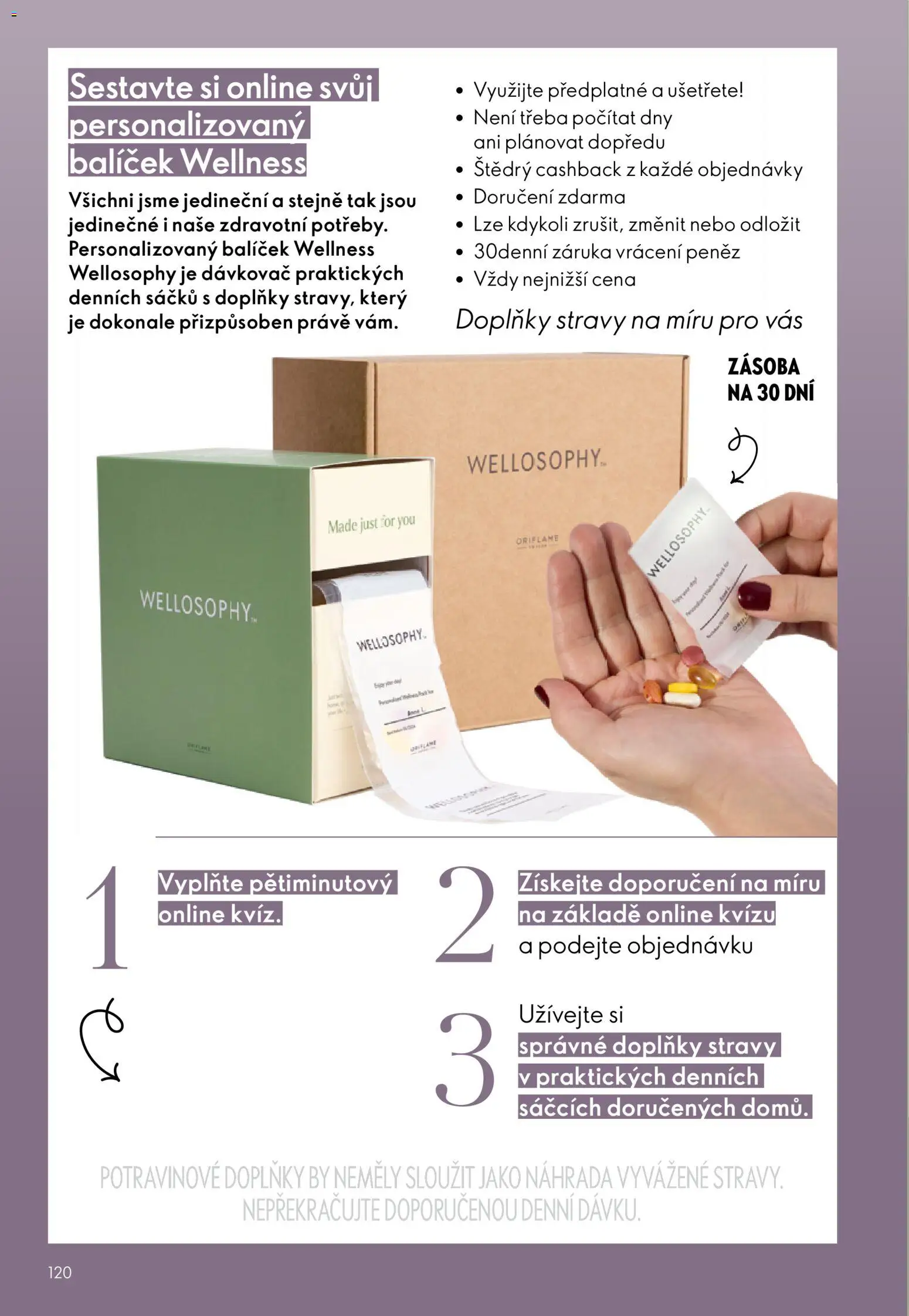 Oriflame katalog č. 08/2026 od 27.05.2026 | Strana: 120 | Produkty: Dávkovač