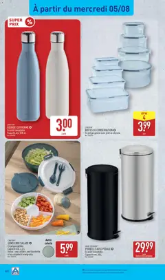 Aldi - Prévisualisation de CROFTON®, GOURDE ISOTHERME, En acier inoxydable., Capacité env. 500 ml., Réf. 5024178, En acier inoxydable. Capacité env. 500 ml. valide à partir de 04/08/2026 | Page: 42