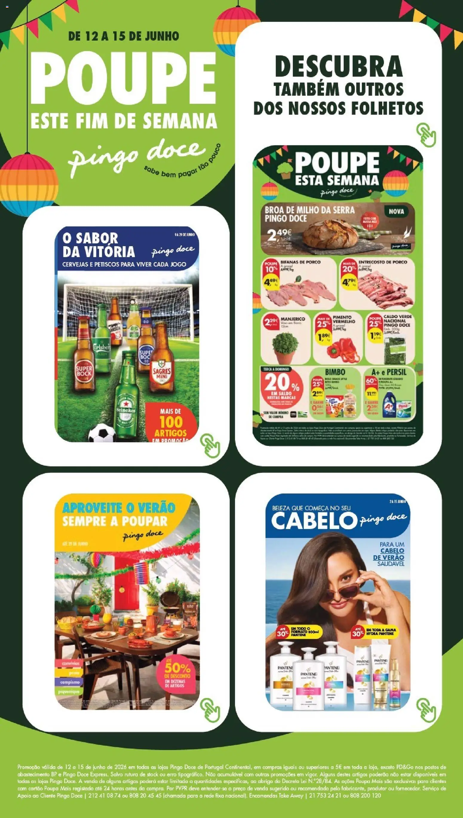Pingo Doce Poupe este Fim de Semana │ válido de 12.06.2026 | Página: 16 | Produtos: Bolo, Detergente, Pá, Milho
