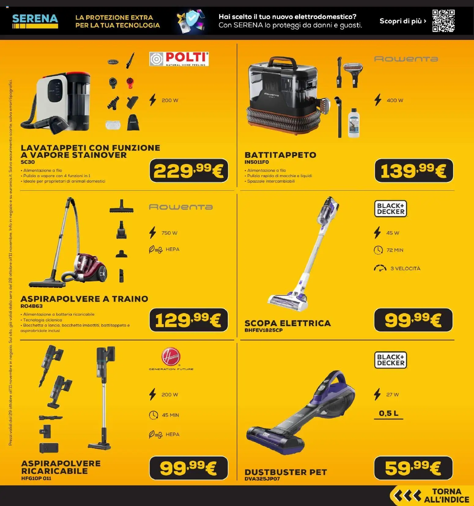Volantino Euronics del 29/10/2026 | Pagina: 54