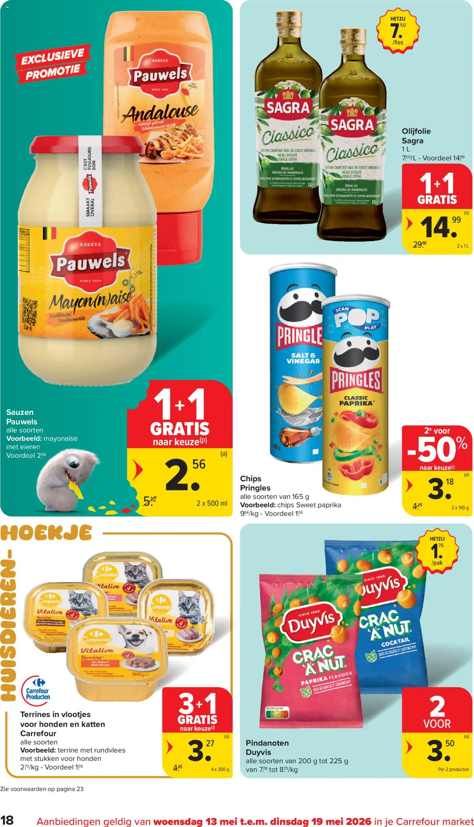 {H1} | Pagina: 18 | Producten: Chips, Pringles, Keksajt, Overal