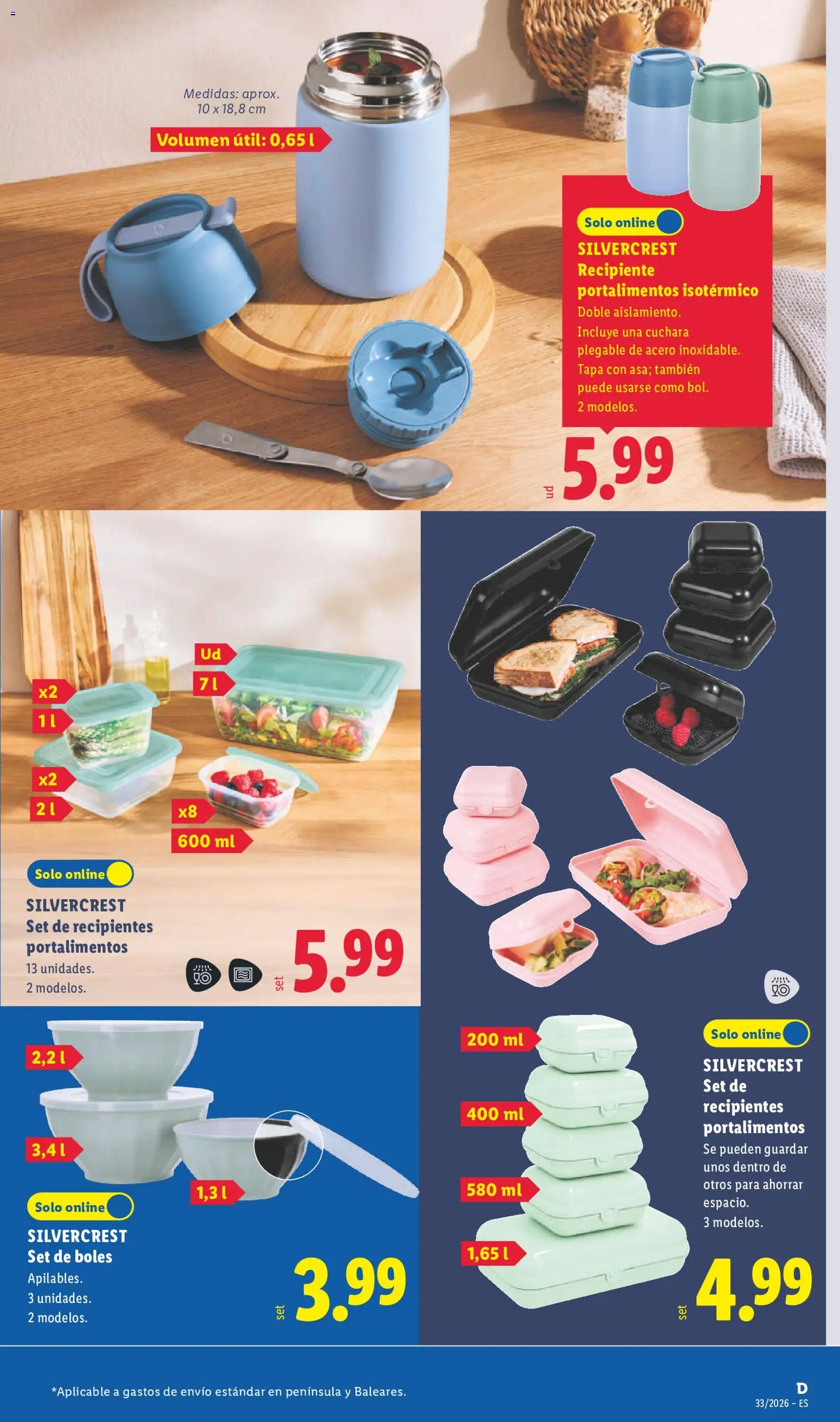 Lidl folleto de bazar │ válido desde el 10/08/2026 | Página: 3