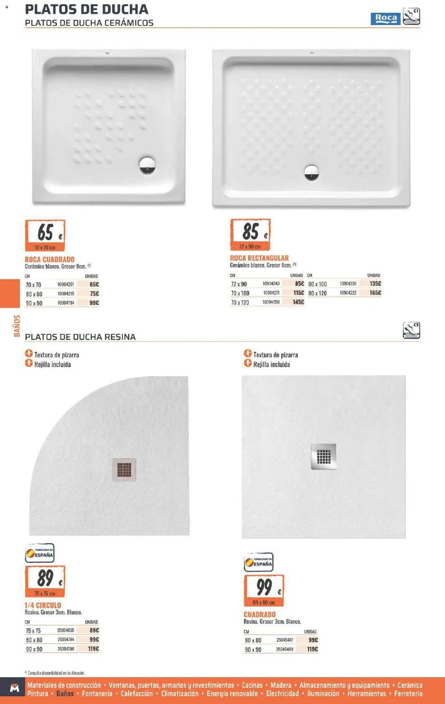 Obramat folleto │ válido desde el 23.03.2026 | Página: 200 | Productos: Galette de chaise, Ducha