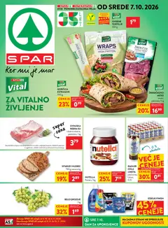 Spar katalog akcije – veljaven od 07.10.2026