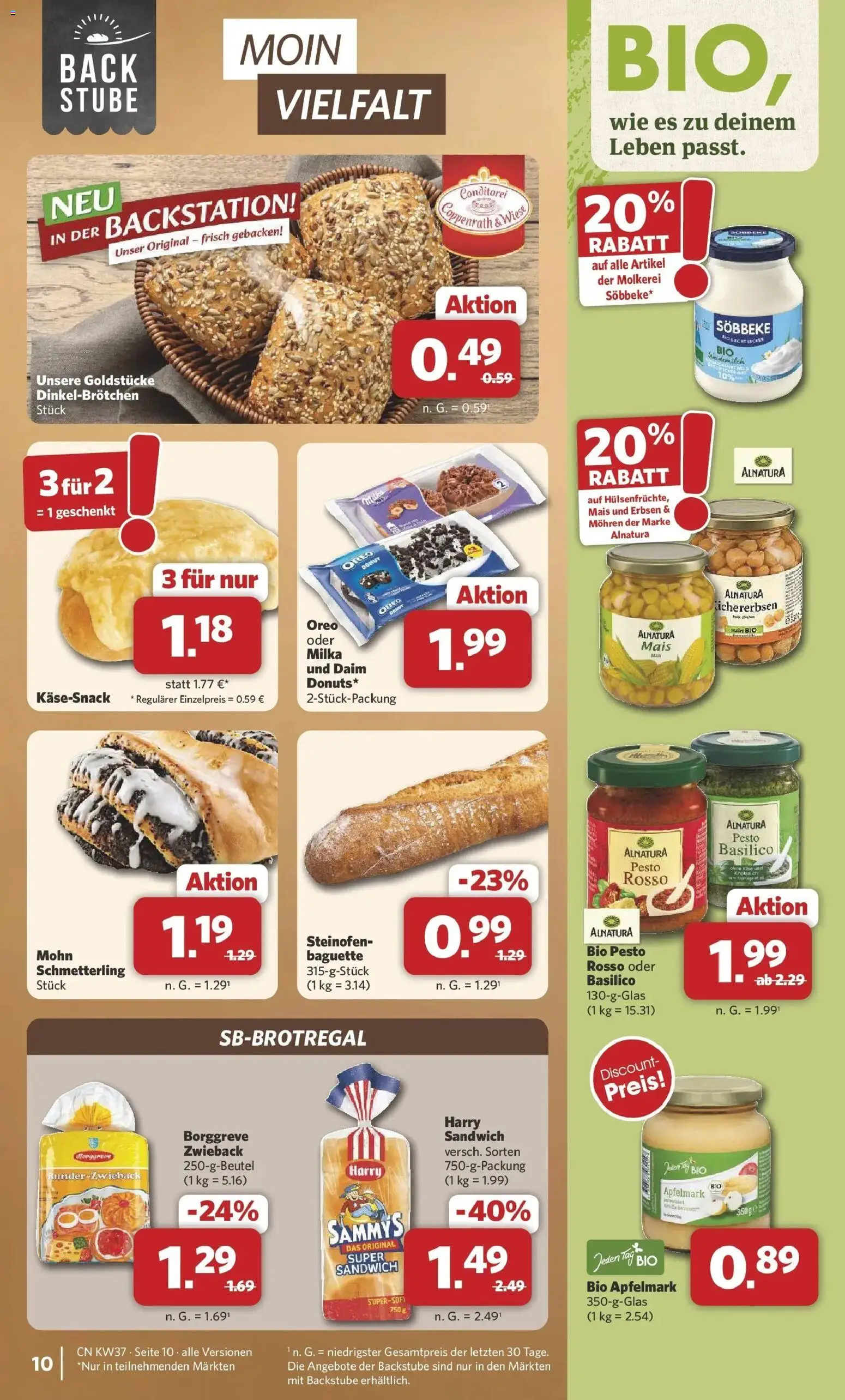 Combi Prospekt Twistringen – gültig ab 07.09.2026 | Seite: 10 | Produkte: Mais, Mohren, Knoblauch, Erbsen