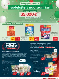 Spar katalog akcije – veljaven od 22.04.2026 | Stran: 9 | Izdelki: Slane palčke, Kakav, Kosmici, Sladoled