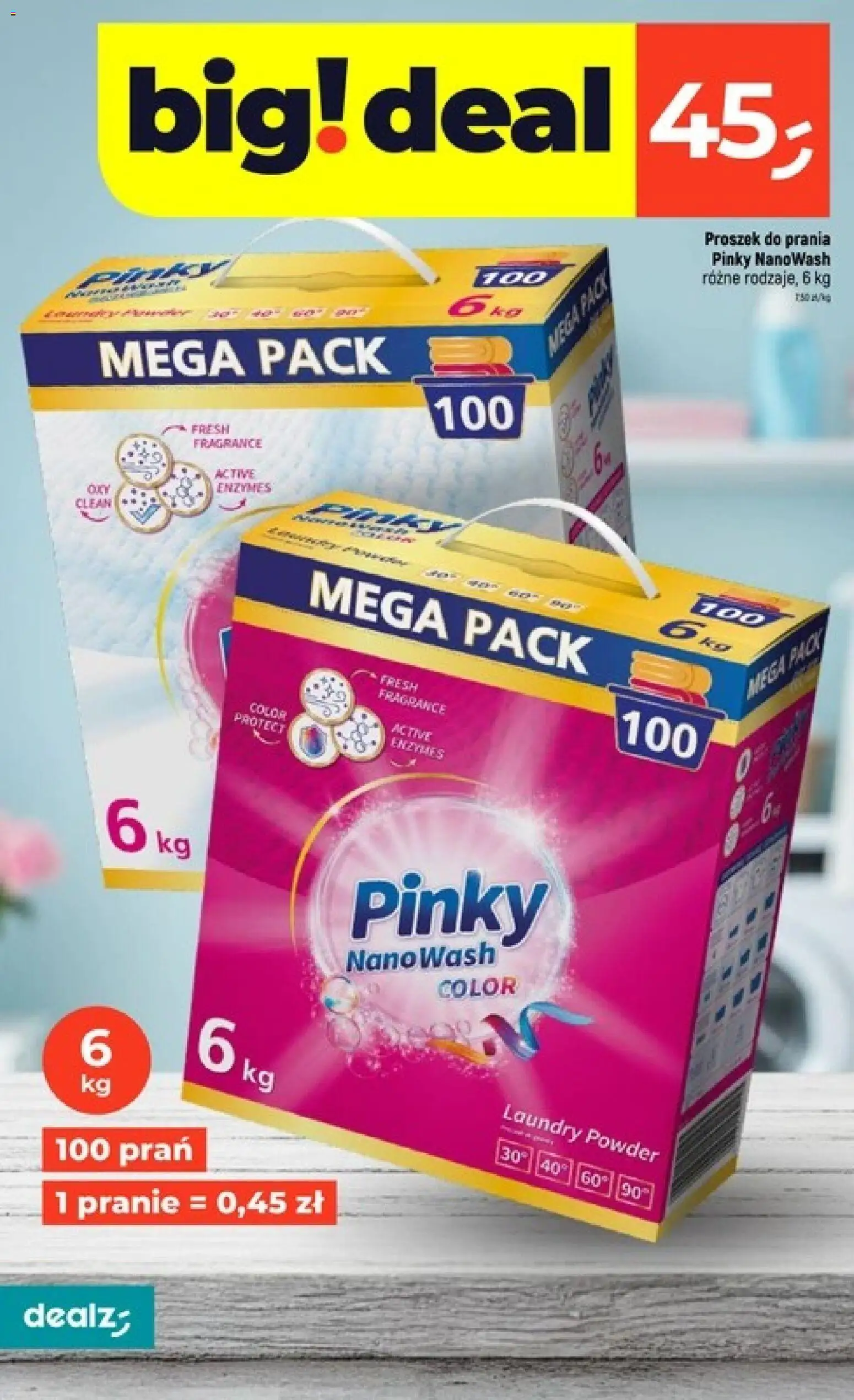 Dealz gazetka od 07.05.2026 | Strona: 42 | Produkty: Proszek do prania