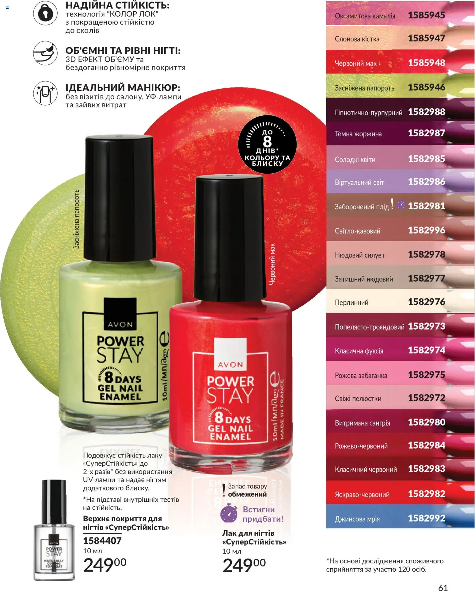 AVON Kаталог - дійснийкції з 01.07.2026 | Сторінка: 61