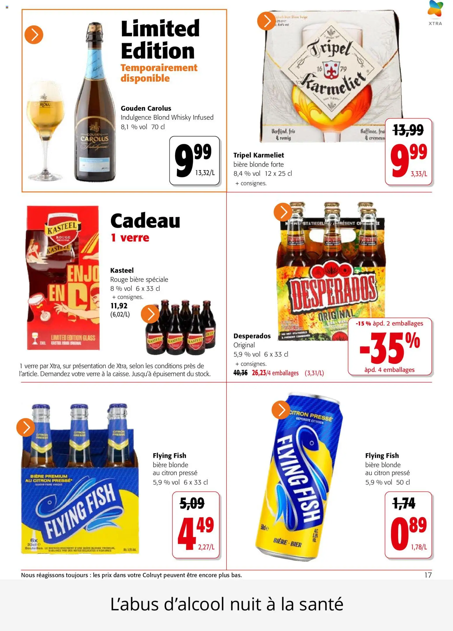 {H1} | Page: 17 | Produits: Desperados, Citron, Bière blonde, Bière