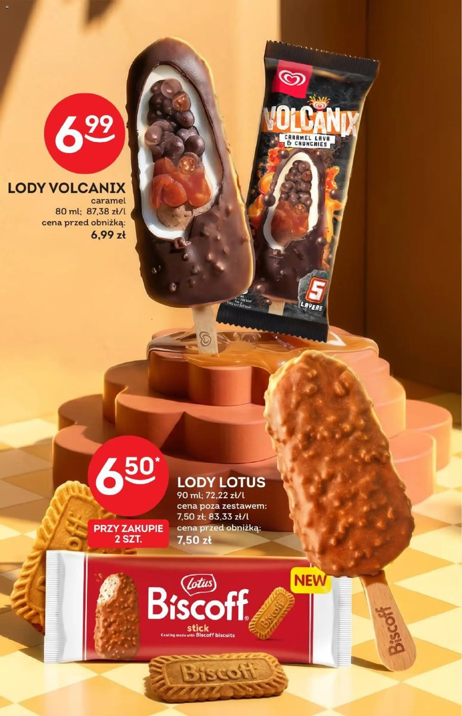 Żabka gazetka - Katalog lodowy od 01.07.2026 | Strona: 6 | Produkty: Lody