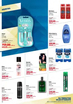 Metro katalog  - pregled Metro kataloga - važi od 14.05.2026 | Strana: 10 | Proizvode: Gillette, Brijač, Felce azzurra, Dezodorans