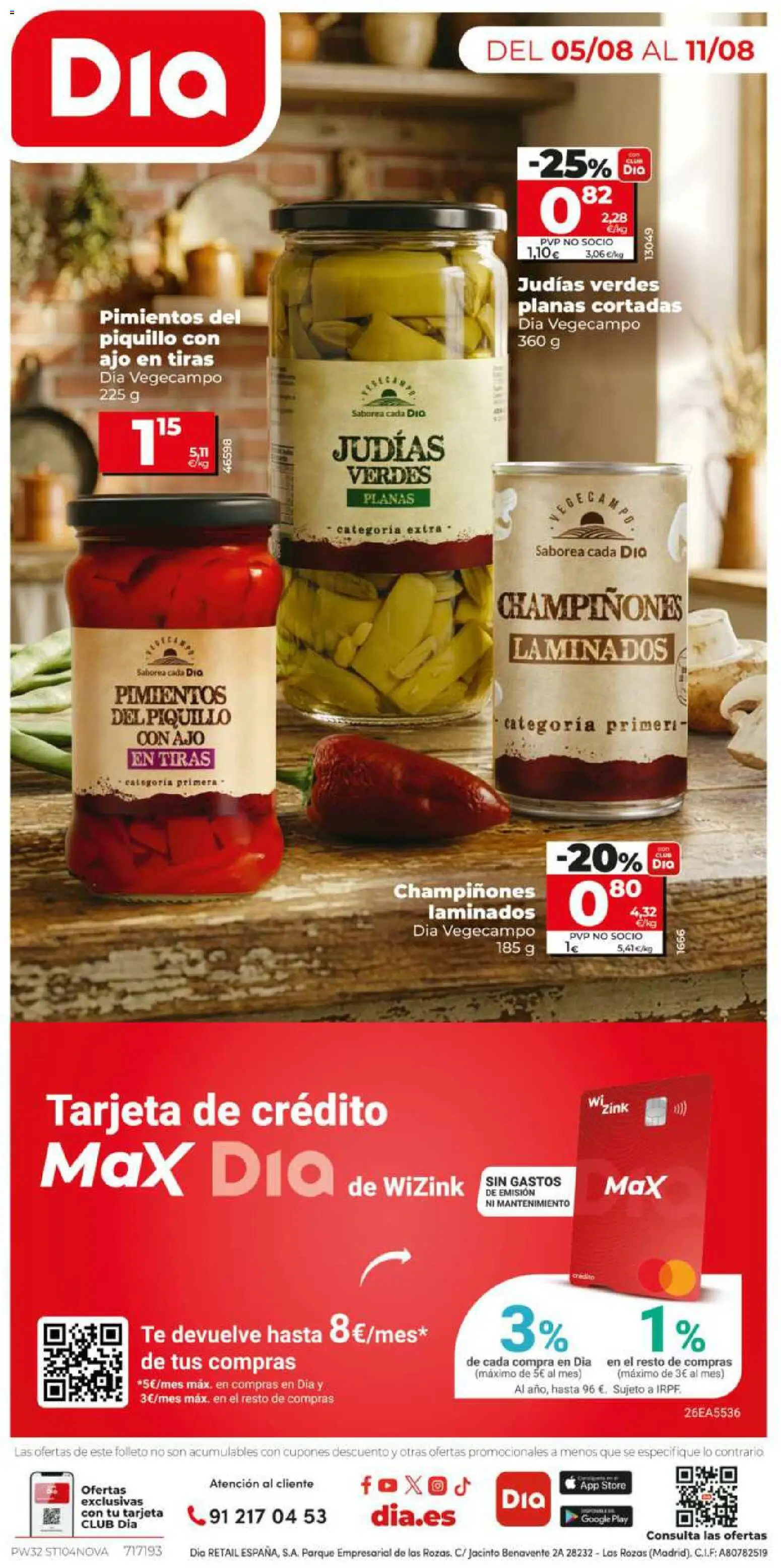 Dia - folleto Market │ válido desde el 05/08/2026 | Página: 12 | Productos: Ajo, Judías, Té