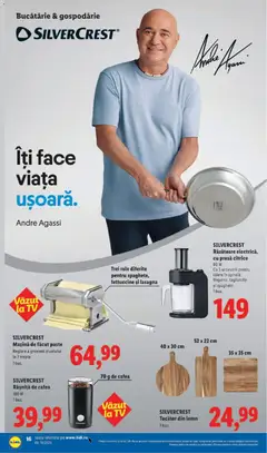 Ofertele Lidl valabile de la 04.05.2026 | Pagină: 16 | Produse: Presă, Bucătărie, Role, Paste