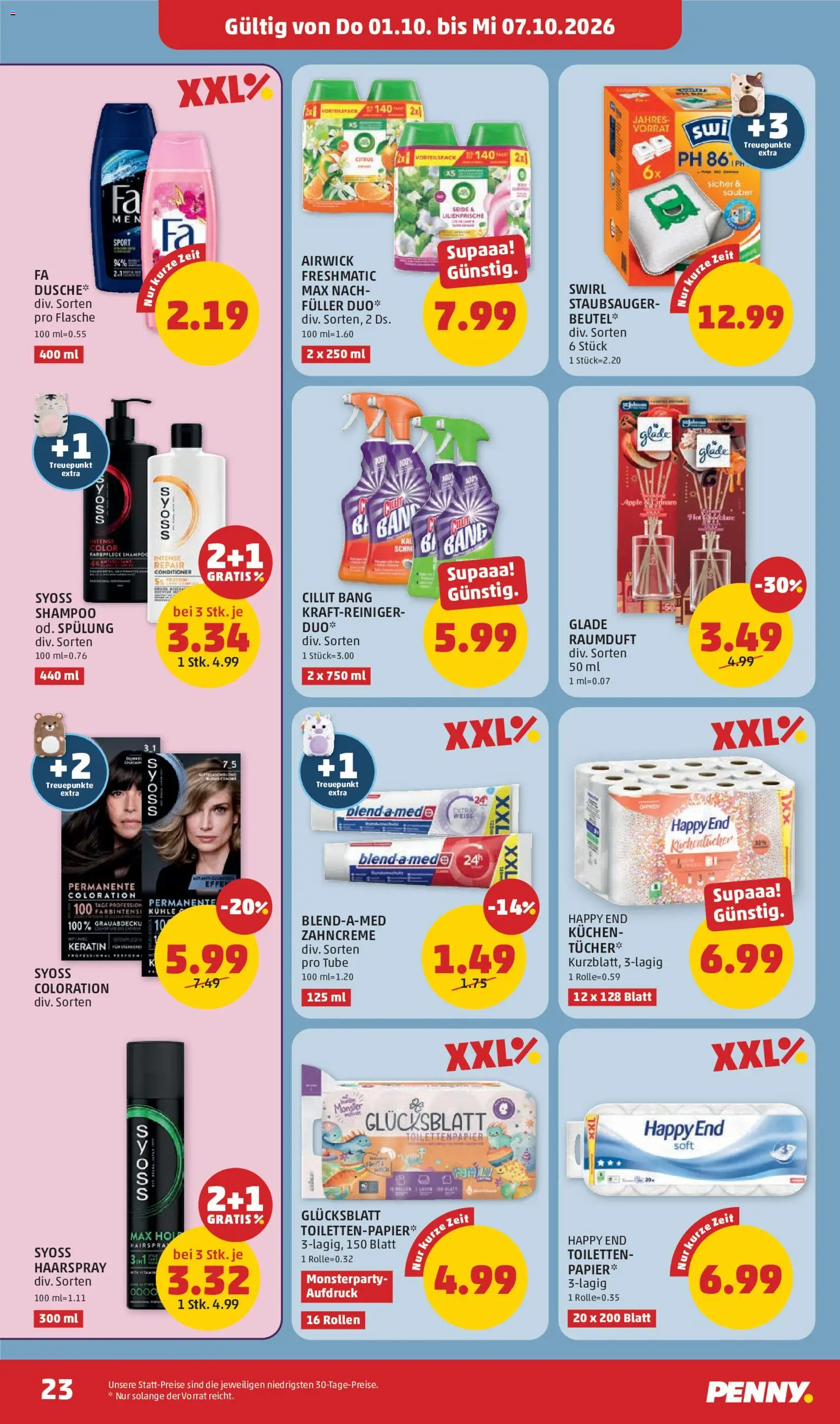 Penny Markt - Flugblatt gültig ab 01.10.2026 | Seite: 23