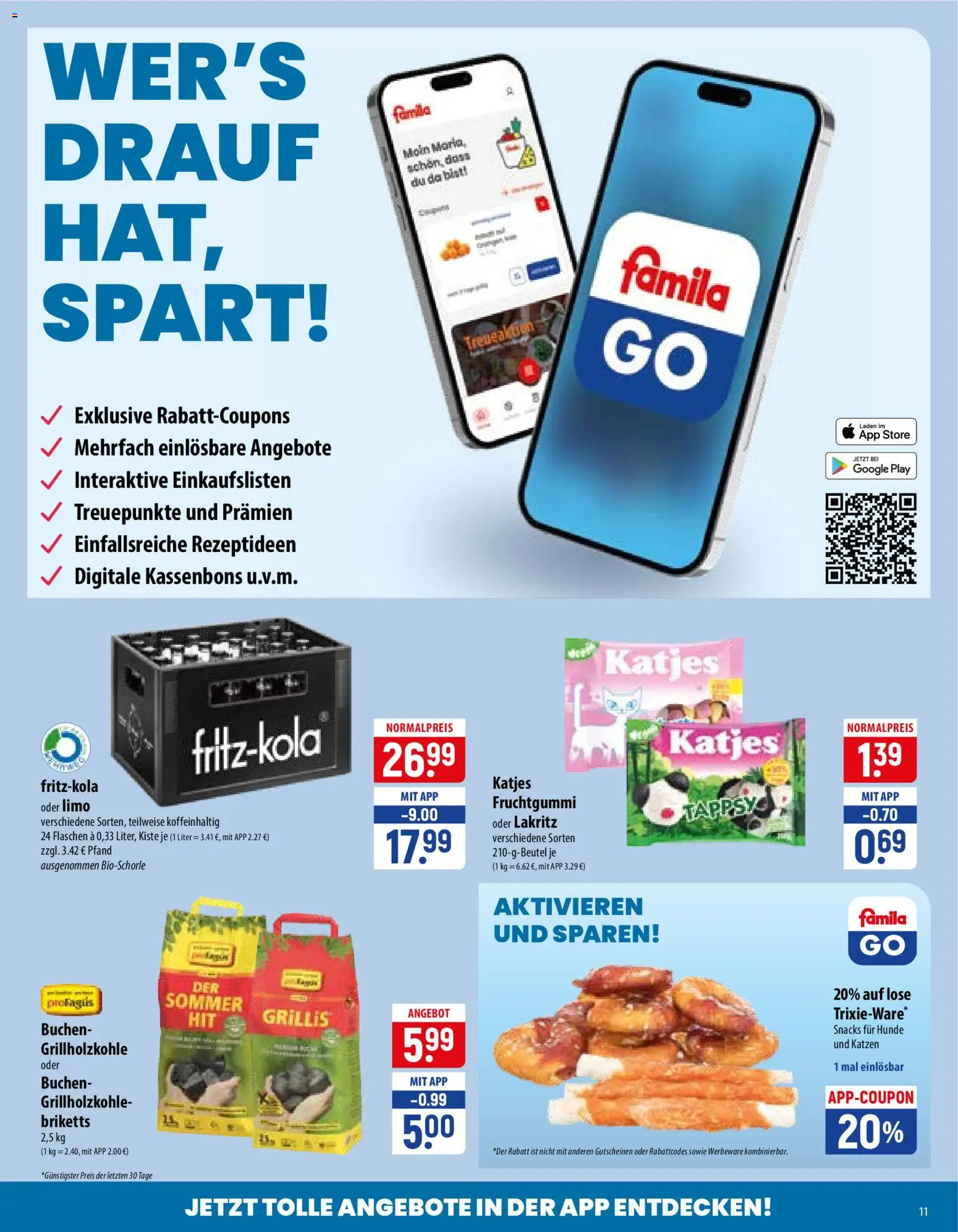 Famila Prospekt – gültig ab 15.06.2026 | Seite: 11 | Produkte: Katjes