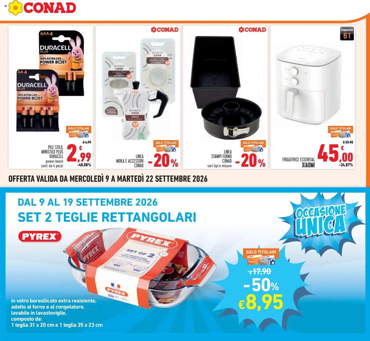 Volantino Conad del 09/09/2026 | Pagina: 25