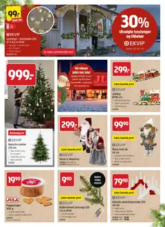 Forhåndsvisning av Jula kundeavis gyldig fra 22/10/2026 | Side: 4 | Produkter: Juletre, Pepperkake, Spiller, Batteri