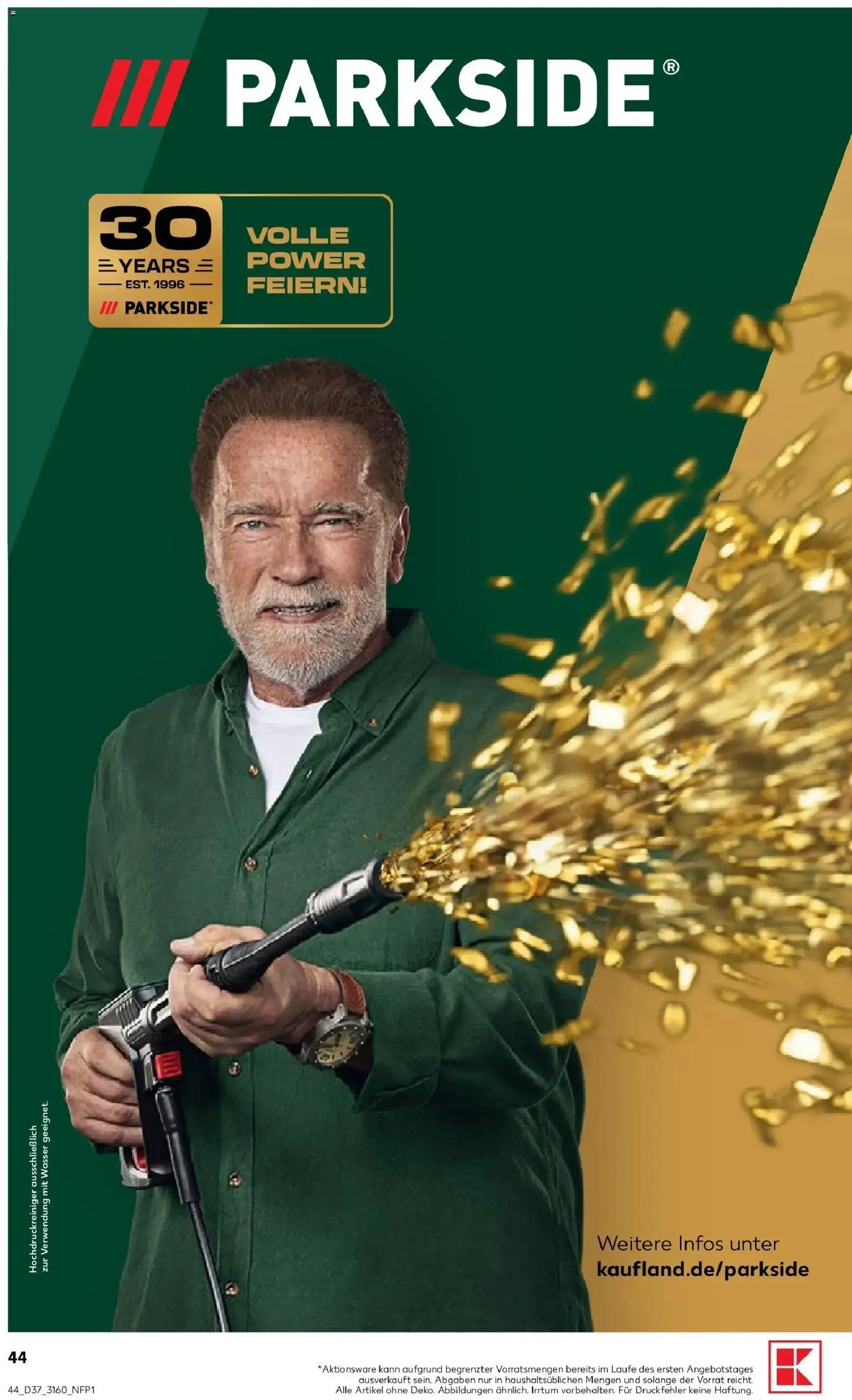 Prospekt Kaufland ab 10.09.2026 » Angebote Online zum Blättern | Seite: 44 | Produkte: Wasser, Hochdruckreiniger