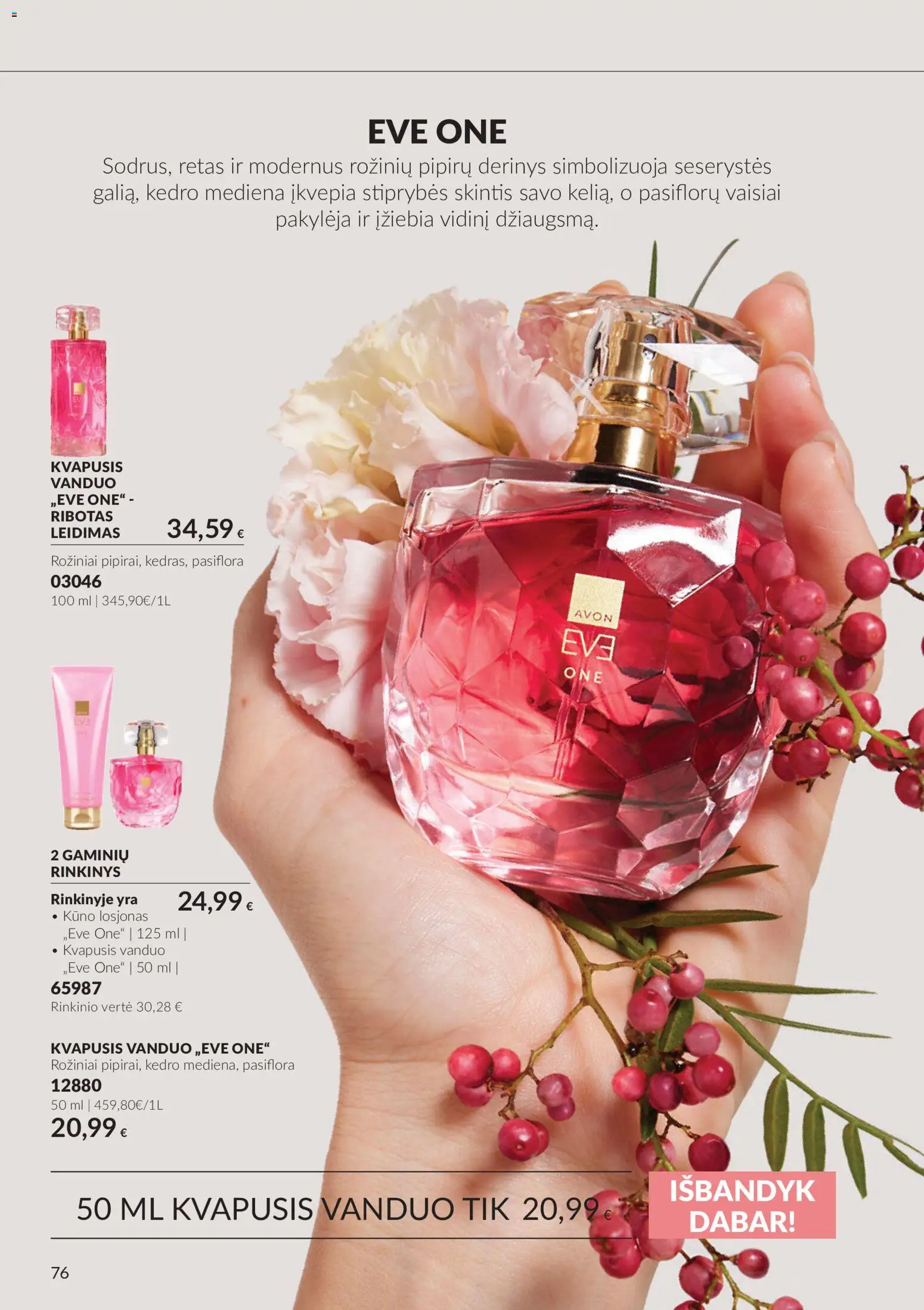 AVON akcijos nuo 2026.09.30 | Puslapis: 76