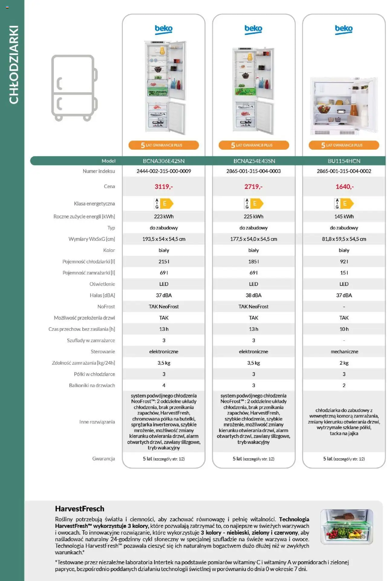 Salony Agata Gazetka - Beko AGD od 01.09.2025 | Strona: 10 | Produkty: Półka, Rosliny, Drzwi, Warzywa