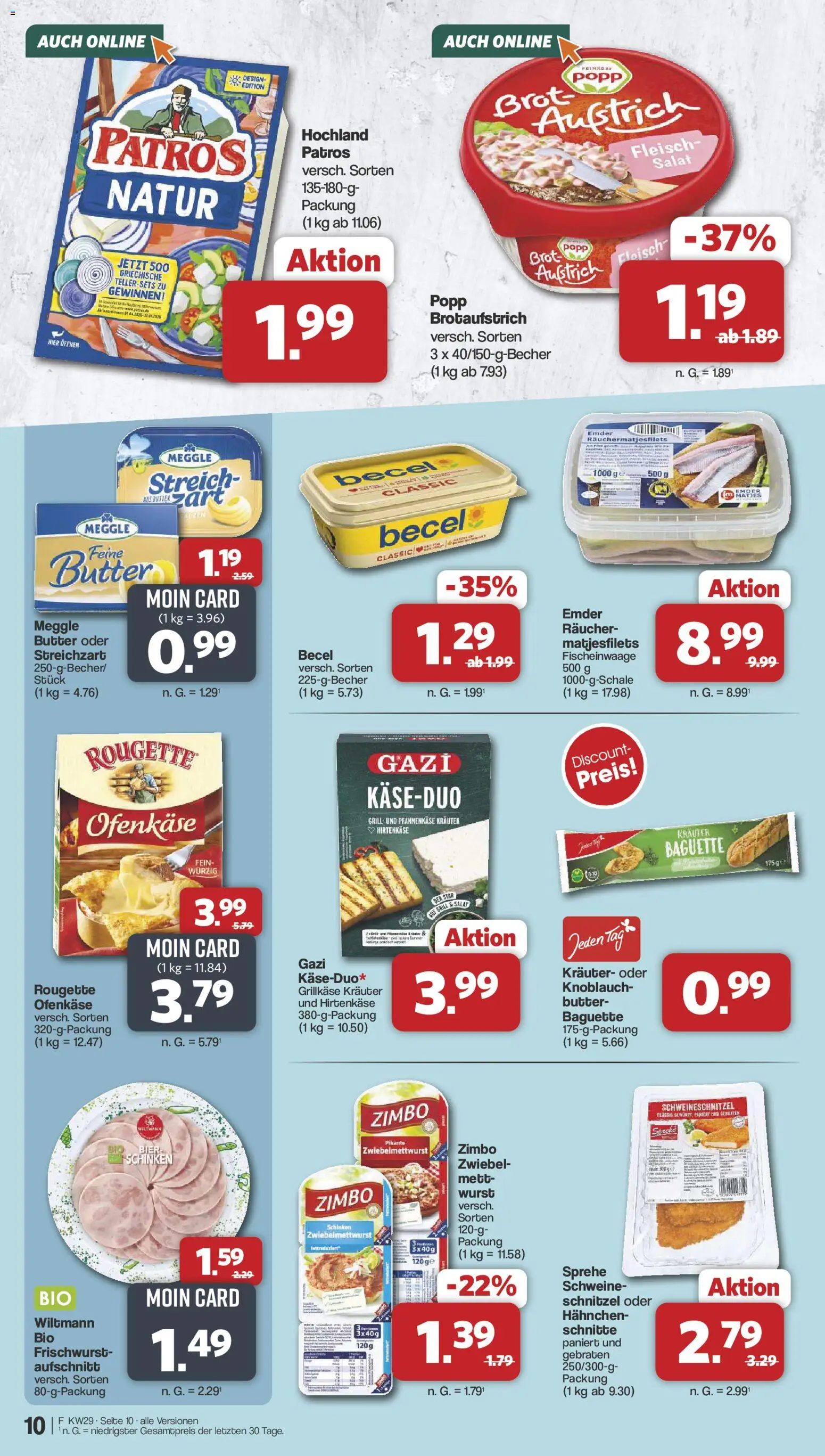 Famila Nordwest Prospekt – gültig ab 13.07.2026 | Seite: 10 | Produkte: Hahnchen, Patros, Knoblauch, Brot